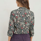 Seasalt Larissa Shirt Folkloric Floral Marsh