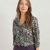 Seasalt Larissa Shirt Folkloric Floral Marsh