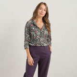 Seasalt Larissa Shirt Folkloric Floral Marsh