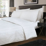 Simply Home Chevron Stripe Duvet Set White.