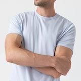 Sunspel Classic T‑shirt Pastel Blue