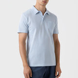 Sunspel Riviera Polo Shirt Pastel Blue