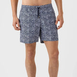 Sunspel Swimshort Navy Tropics Print