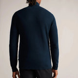 Ted Baker Meaddo Half Zip Funnel Neck Jumper Navy