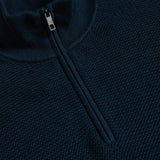 Ted Baker Meaddo Half Zip Funnel Neck Jumper Navy