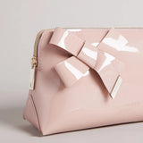 Nicolai Knot Bow Makeup Bag Pl-Pink June