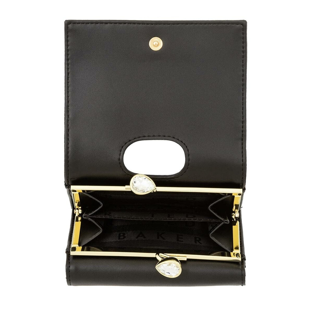 Pre-owned Ted Baker Clutch Bag In Black