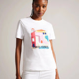 Ted Baker Esmayy Capri Island Graphic T-Shirt