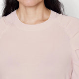 Ted Baker Piyton Pleat Detail Sweater Pink