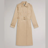 Ted Baker Robbii Lightweight Showerproof Trench Coat Beige