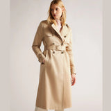 Ted Baker Robbii Lightweight Showerproof Trench Coat Beige