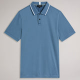 Ted Baker Short Sleeve Polo Shirt Blue