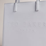 Ted Baker Soocon Large Crosshatch Icon Bag Grey