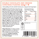 Double Chocolate & Orange Christmas Pudding 454g