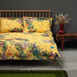 Timorous Beasties Bloomsbury Garden Cadmium Duvet Set