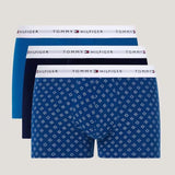 Tommy Hilfiger 3 Pack Essential Print Trunks In Multi