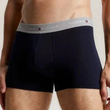 Tommy Hilfiger 3 Pack Logo Waste Band Trunks In Multi