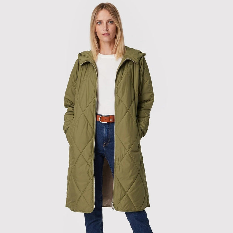 Tommy hilfiger sales green coat