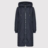 Tommy Hilfiger Diamond-Quilted Sorona® Coat Navy