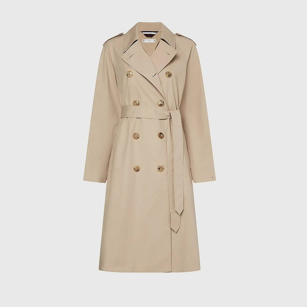 Tommy Hilfiger Double breasted Trench Coat Beige