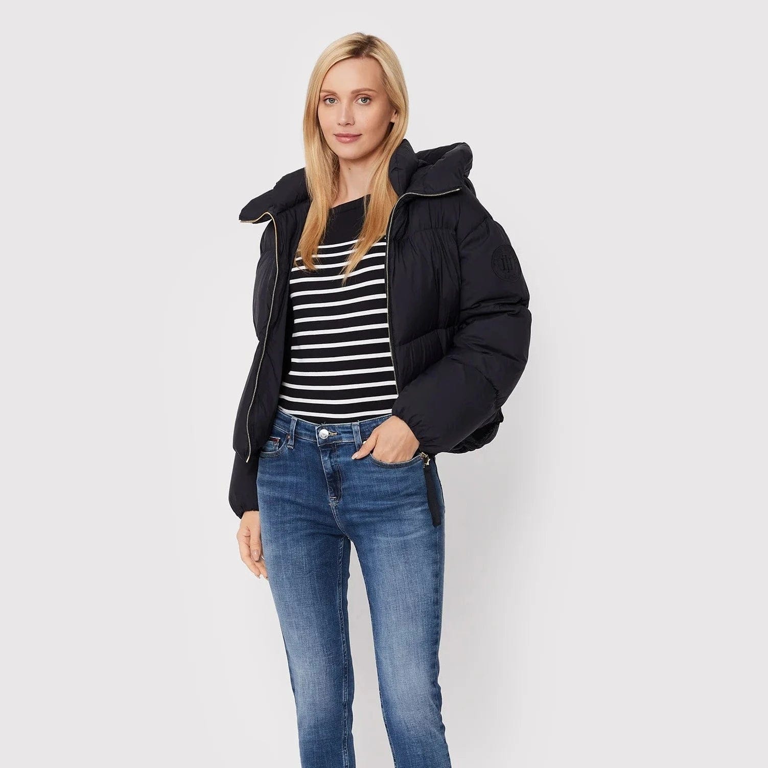 Tommy Hilfiger Down-Filled Relaxed Puffer Jacket Navy