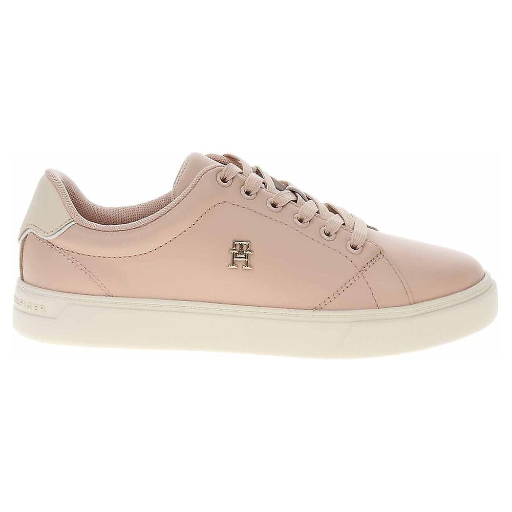 Tommy Hilfiger Elevated Essential Court Sneaker in Misty Blush