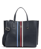 Tommy Hilfiger Iconic Tommy Satchel Corp in Space Blue