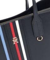 Tommy Hilfiger Iconic Tommy Satchel Corp in Space Blue