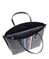 Tommy Hilfiger Iconic Tommy Satchel Corp in Space Blue