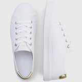 Tommy Hilfiger Lace Up Trainer White