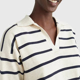 Tommy Hilfiger Stripe Relaxed Fit Polo Jumper