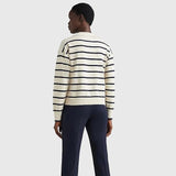 Tommy Hilfiger Stripe Relaxed Fit Polo Jumper