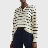 Tommy Hilfiger Stripe Relaxed Fit Polo Jumper