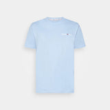 Tommy Hilfiger Linear Chest Tee in Pearly Blue