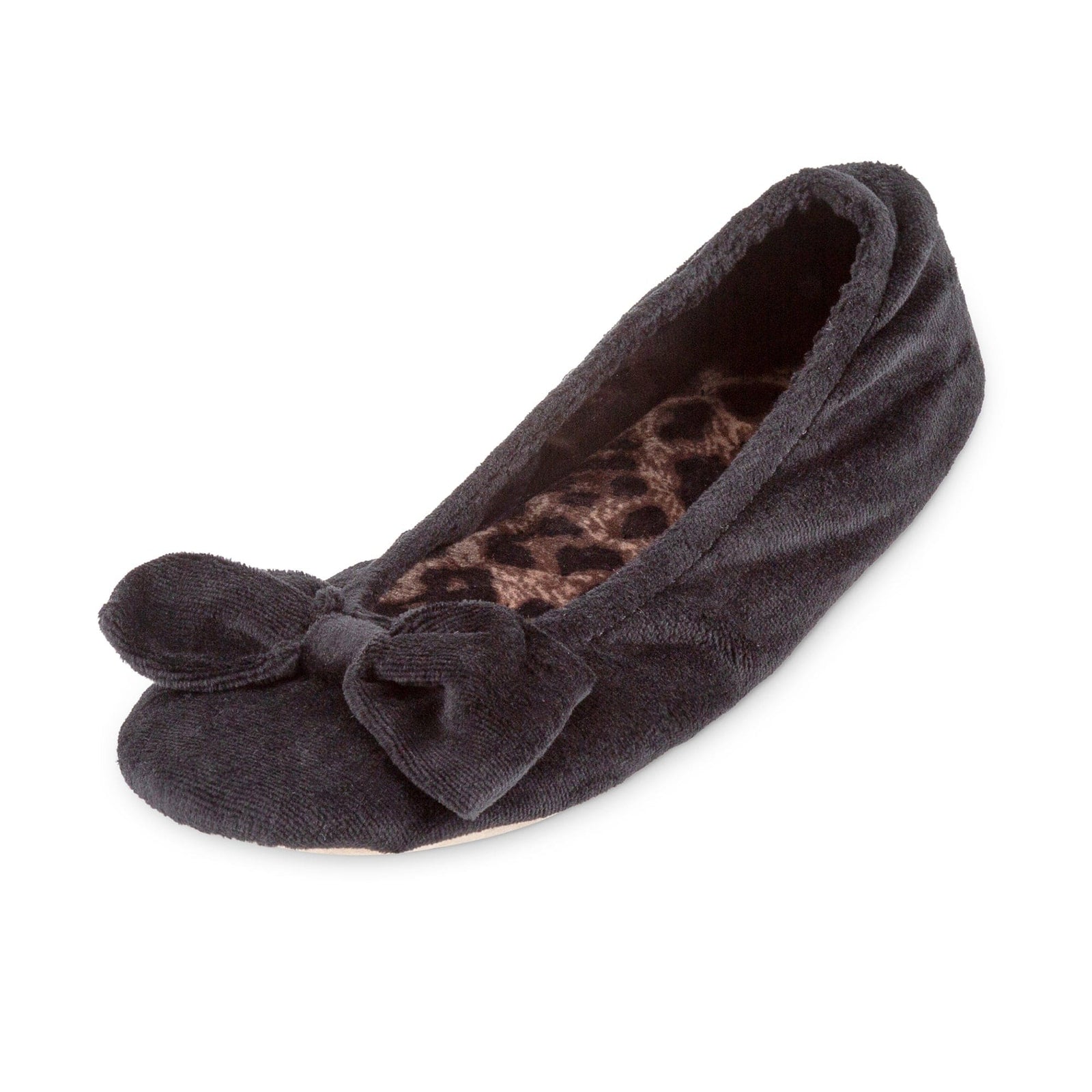 Isotoner cheetah slippers fashion