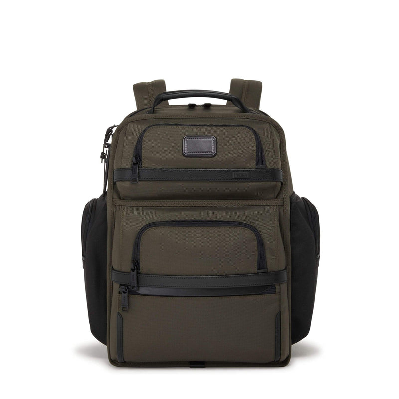 Tumi Alpha 3 Brief Pack in Olive