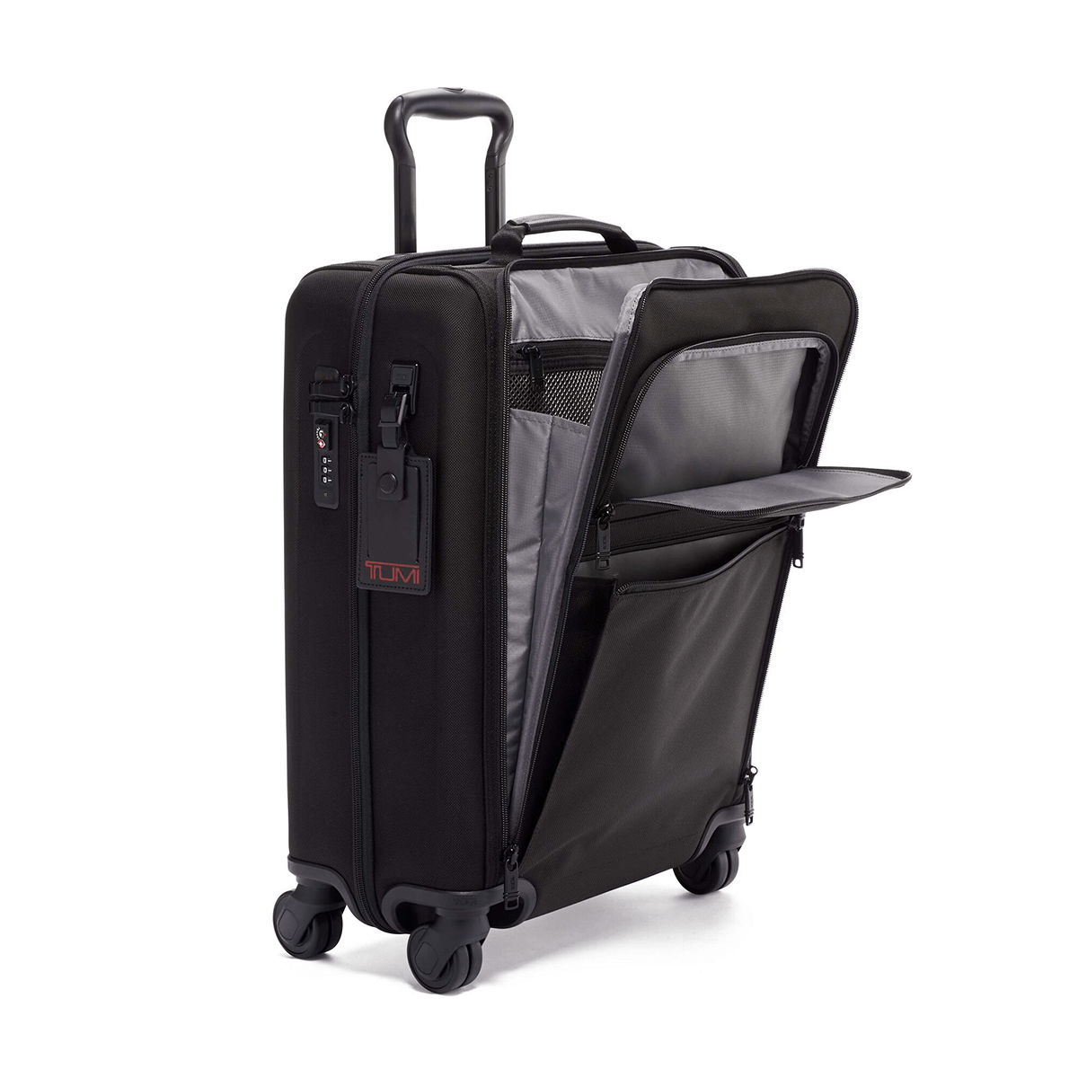 Tumi Alpha 3 International Slim Super Leger Carry On Black Cabin