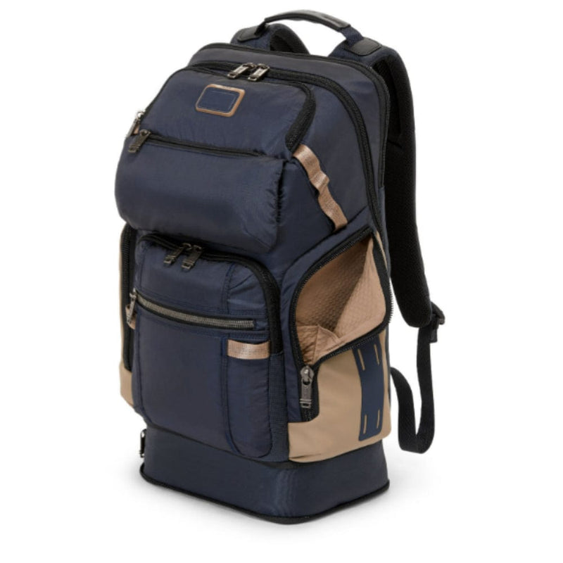 Tumi Alpha Bravo Nomadic Backpack- Midnight Navy/Khaki – Elys