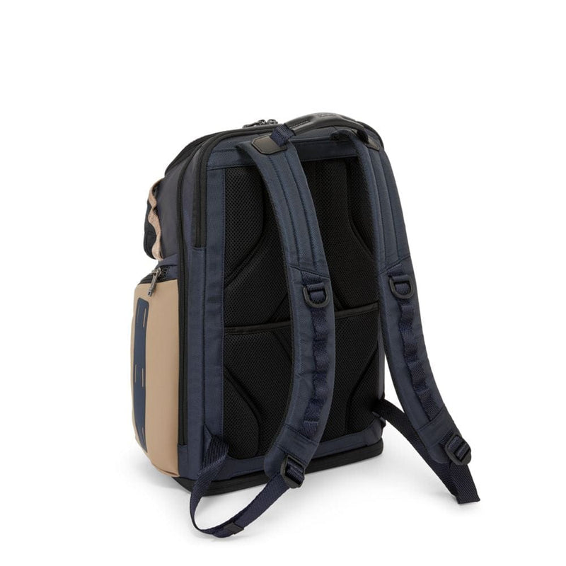 Tumi Alpha Bravo Nomadic Backpack- Midnight Navy/Khaki – Elys