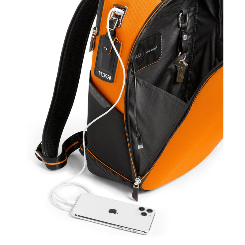 Tumi orange clearance backpack