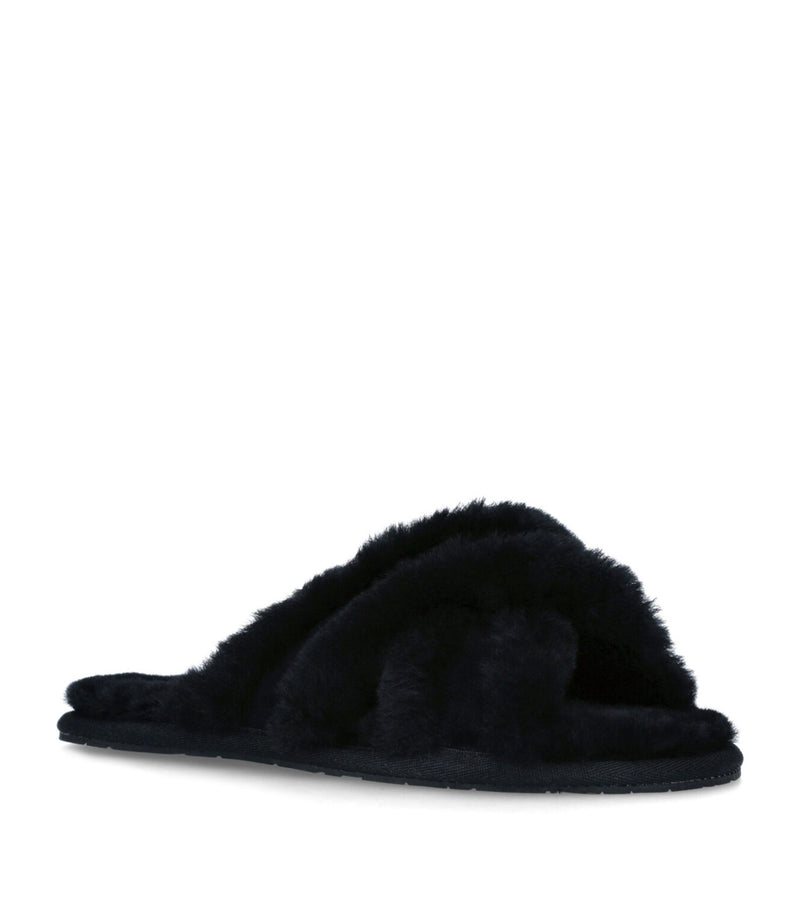 Ugg faux deals fur slippers