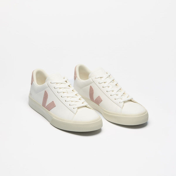 VEJA Campo Chromefree Leather White Babe Sneaker