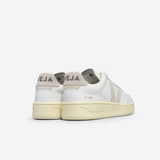 VEJA V-90 O.T Leather Trainers in White/Natural