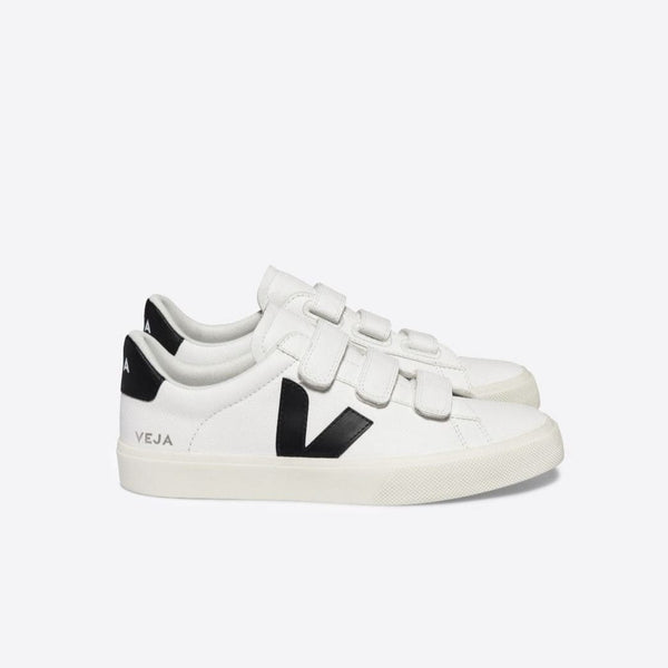 VEJA Women Recife Logo Chromefree Leather Extra White/Black