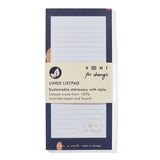 Vent For Change Recycled Paper List Pad Blue