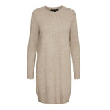 Vero Moda Doffy Jumper Dress In Beige