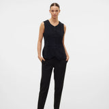 Vero Moda VMLANI Tailored Waistcoat In Black