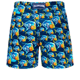 Vilbrequin Men Swim Shorts Piranhas Navy