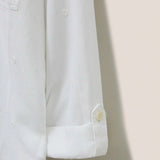 White Stuff Emilia Organic Cotton Shirt Ivory Multi